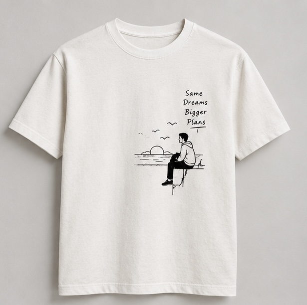 Same Dreams Bigger Plans Graphic Tee